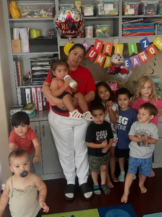 Story circle at Rita's Kids Daycare